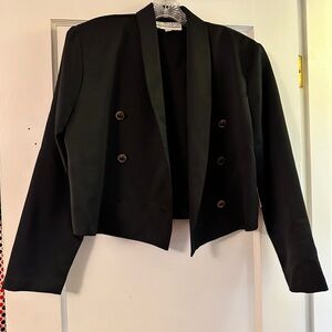 Vintage Ellen D 1980s Double-Breasted Blazer